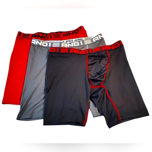 ANDI Other - AND1 - Boxer Briefs - Mens Size 2XLarge,  3 Pack